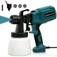 thumbnail image 1 of CFWS 800W Paint Sprayer Electric Paint Sprayer with 1000ml Container Airless Paint Gun with 4 Nozzles, for Inside Outside Blue, 1 of 8