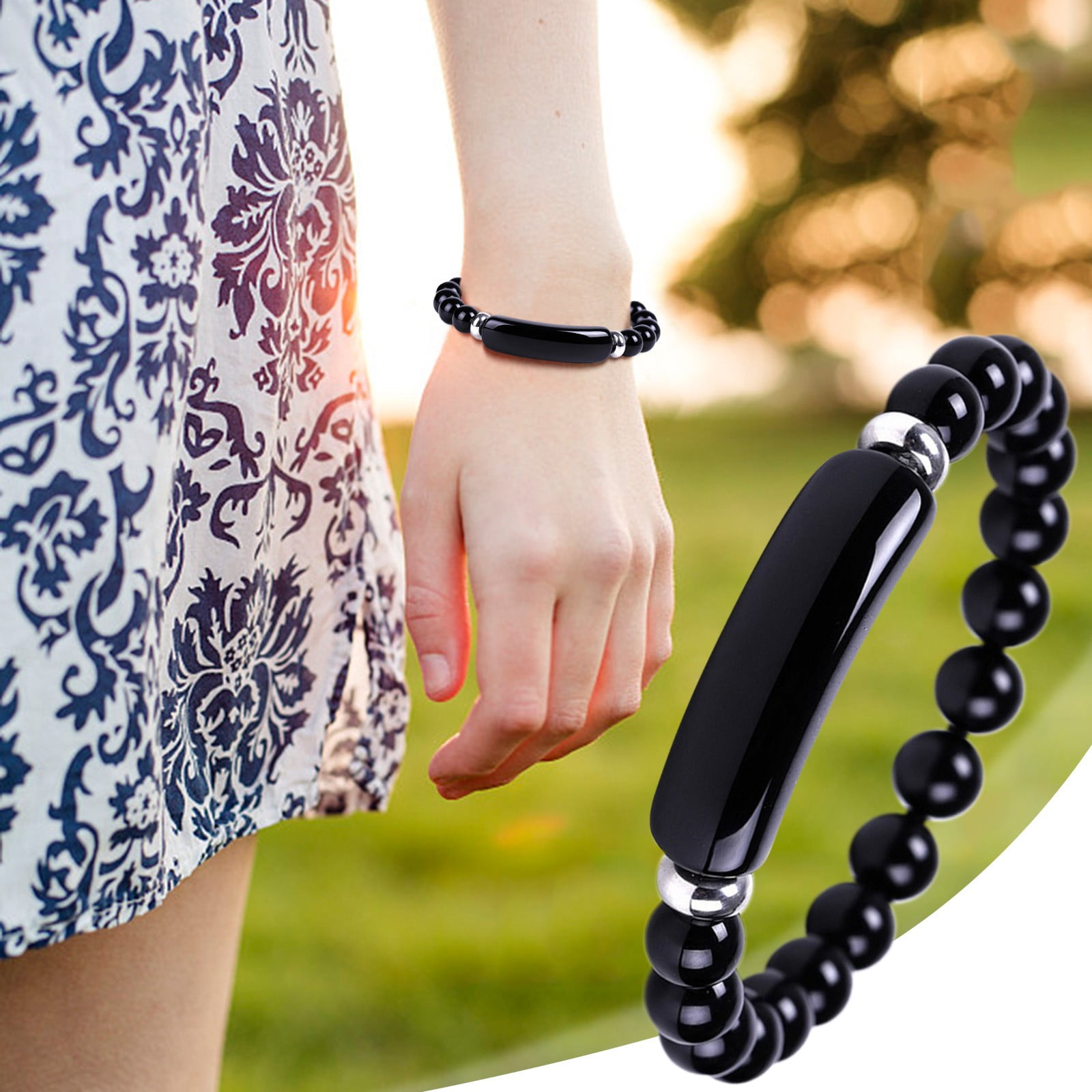 CFXNMZGR Bracelets For Women Bracelet Beads Heart Bracelet Natural