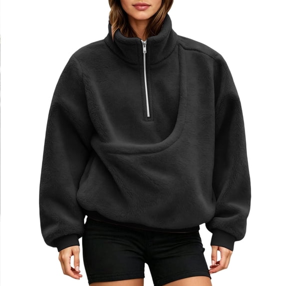 CFXNMZGR Cat Dog Pouch Hoodie for Women Pet Carrier Pocket Fashion Animal Holder Sweatshirts Pullover Long Sleeve Comfy Tops Dog Sweatshirt (Black,L)