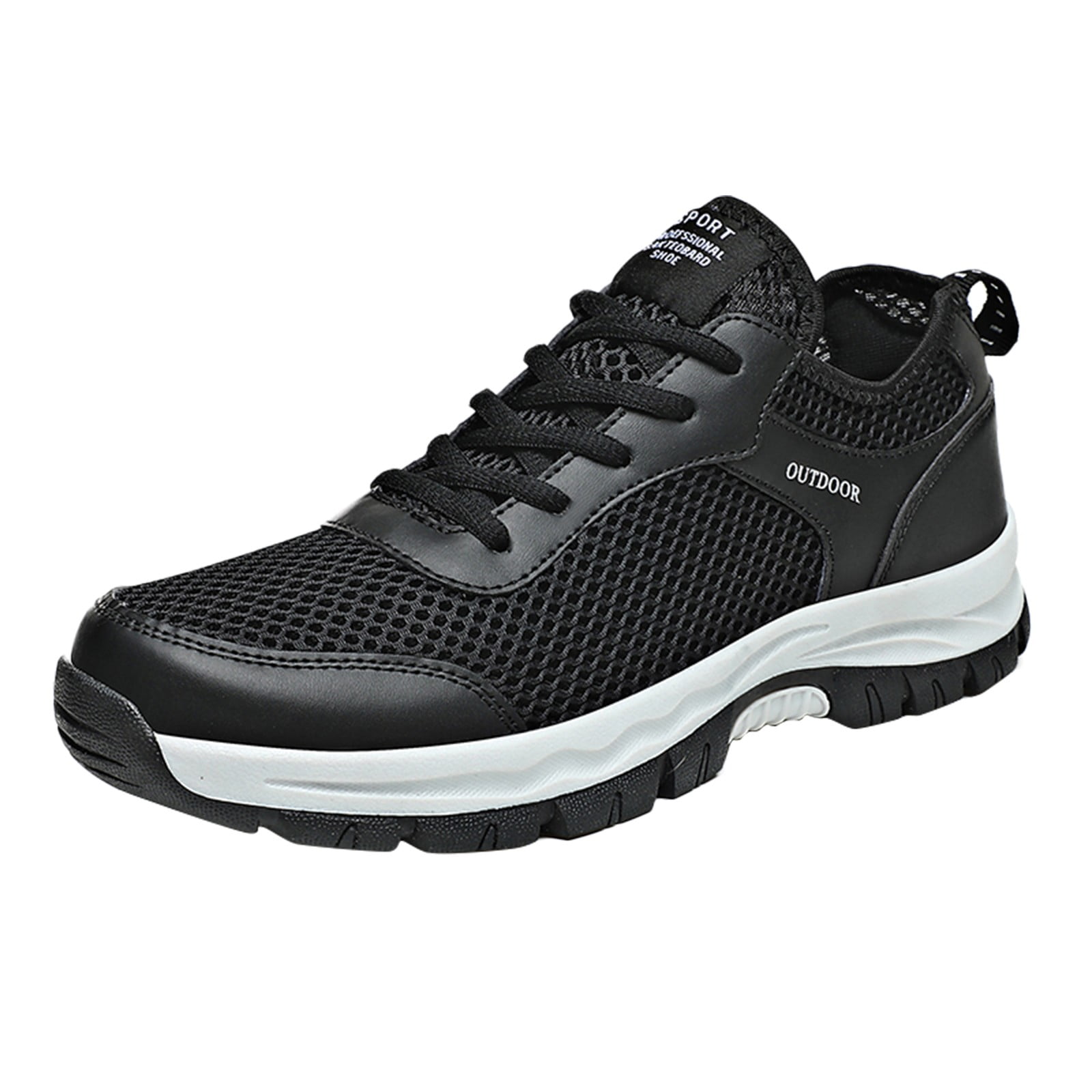 CFXNMZGR Fashion Shoes Shoes Shoes Sports Shoes Trend Casual Hiking Outdoor Running Men s Shoes Men s Black Walmart