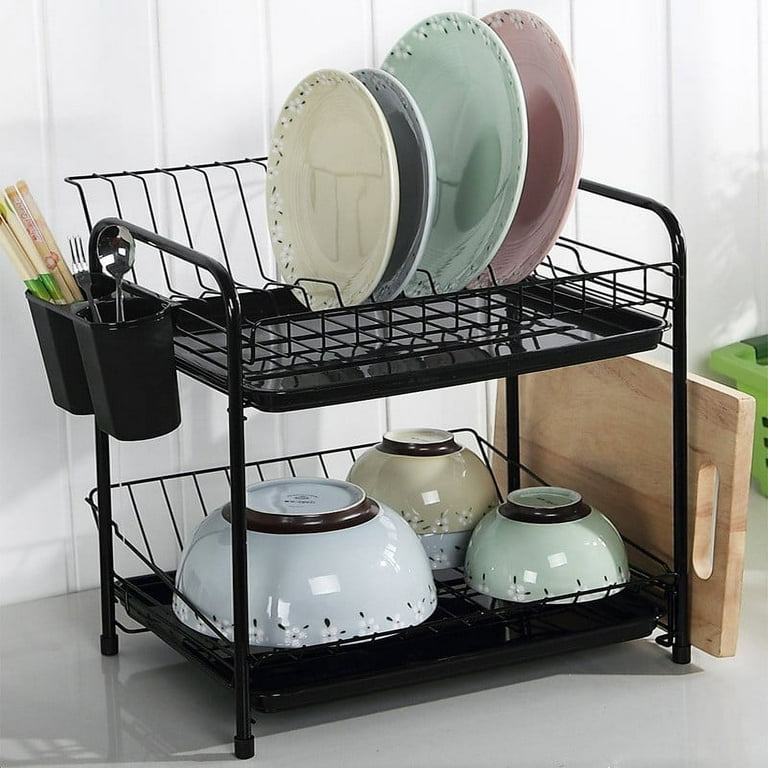 Collection Dish Drainer Drain Board and Utensil Holder - China Dish Rack  and Dish Drying Rack price