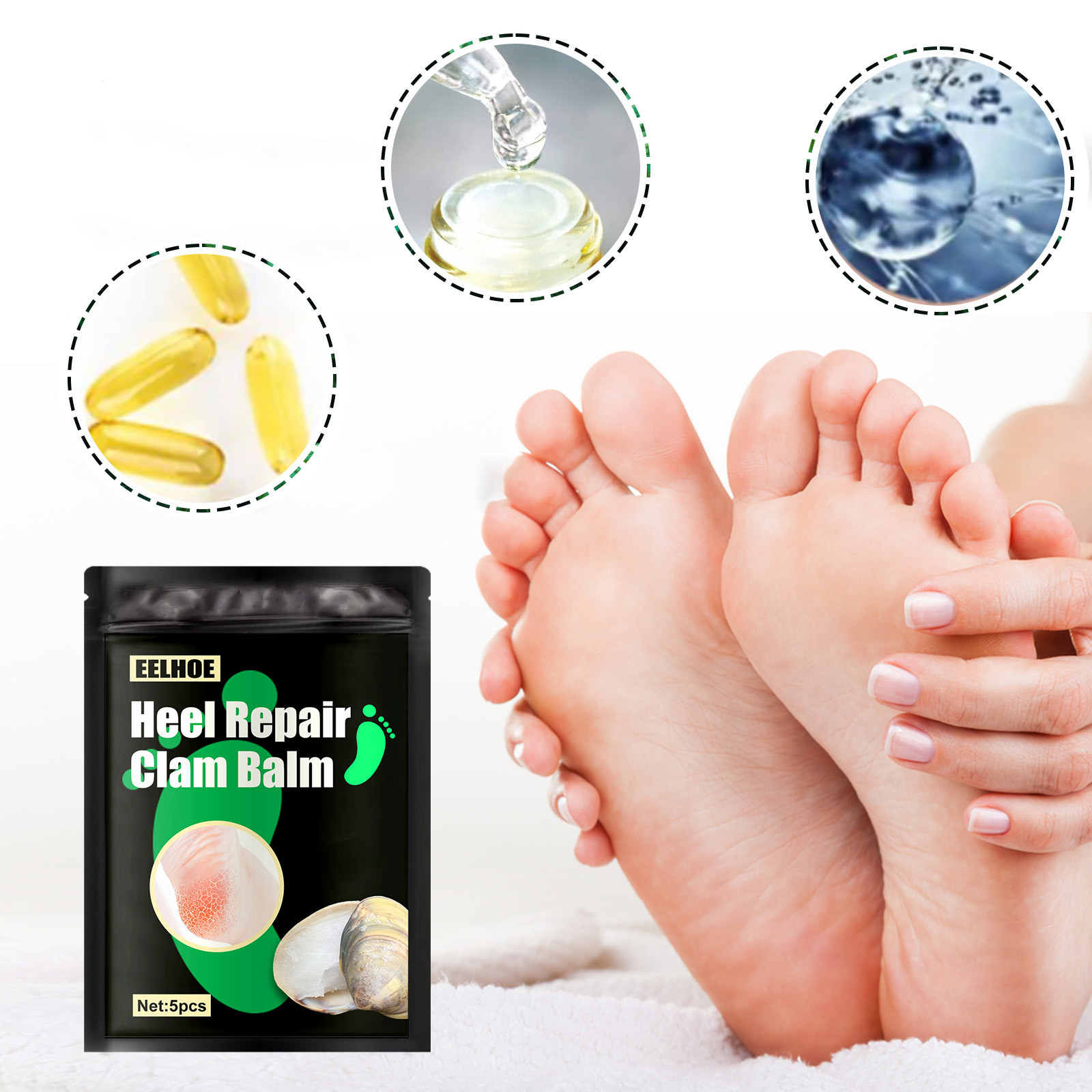 CFXNMZGR Pro Beauty Tools Foot Care And Dry Feet Cracked Balm Rough