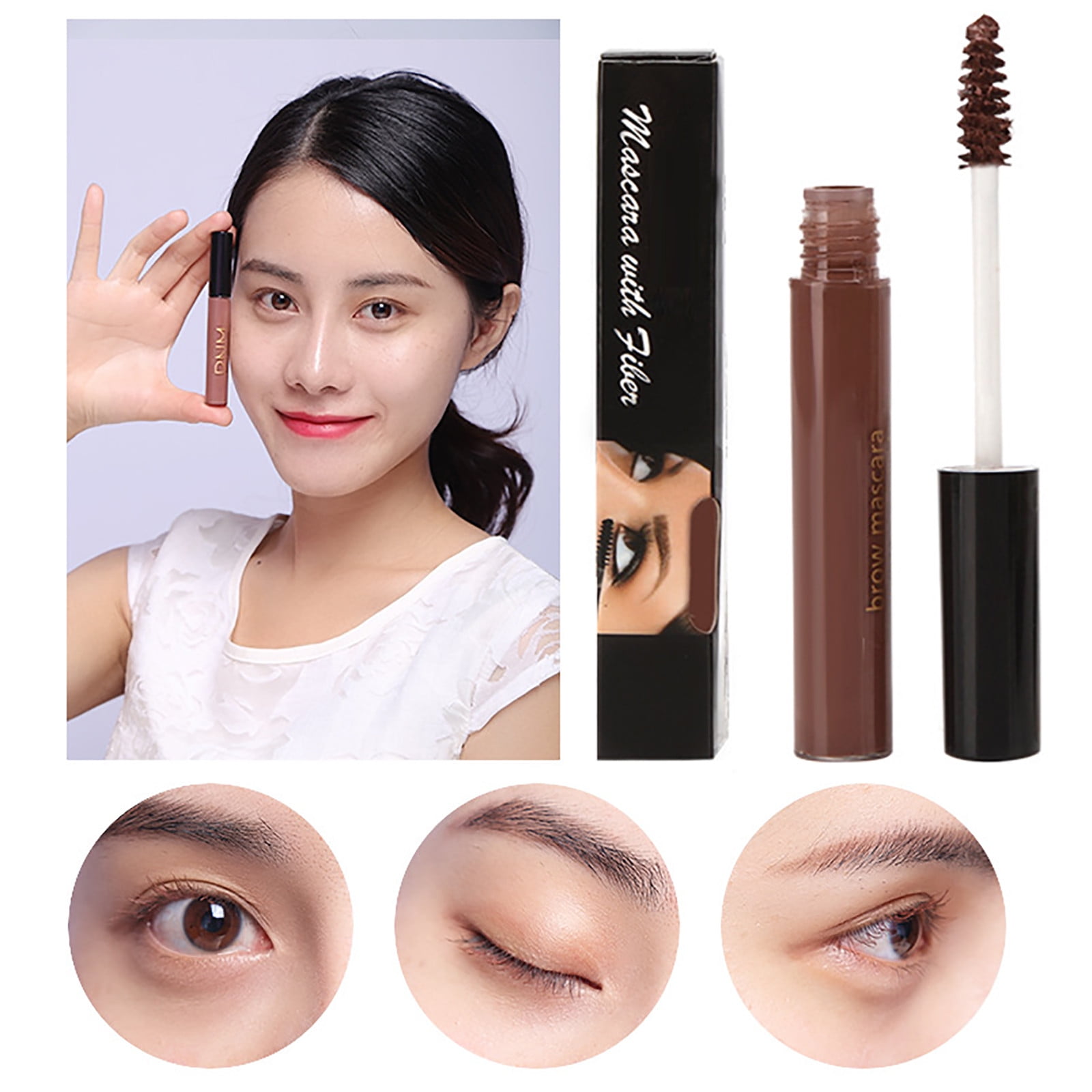 CFXNMZGR Pro Beauty Tools Mascara 4 Colors Waterproof Mascara For