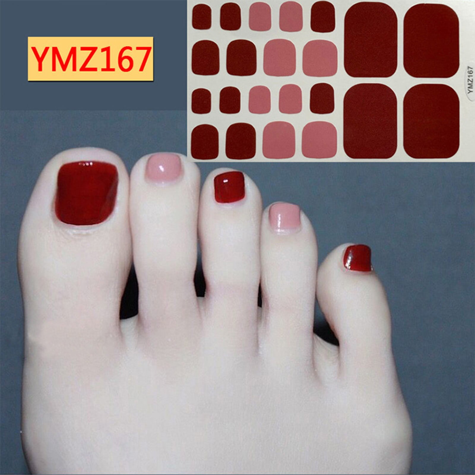 Semi Cured Nail Gel Nail Stickers With Nail File, Self-Adhesive Nail Foil Nail  Stickers Decals, DIY Nail Polish Stickers, Nail Art Stickers, Manicure Nail  Art Decoration - CyprusEmall.com.cy