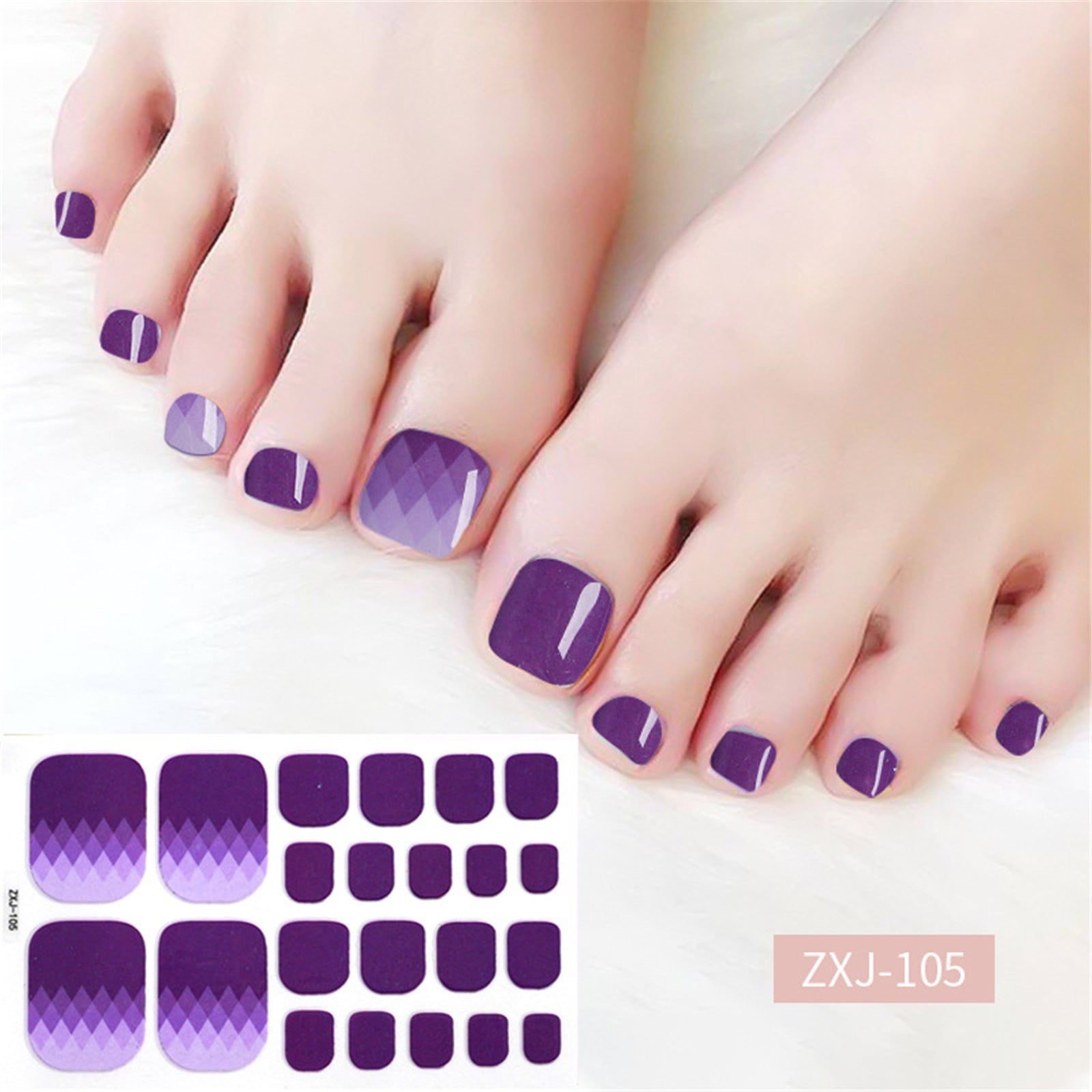 Toe nail stickers deals