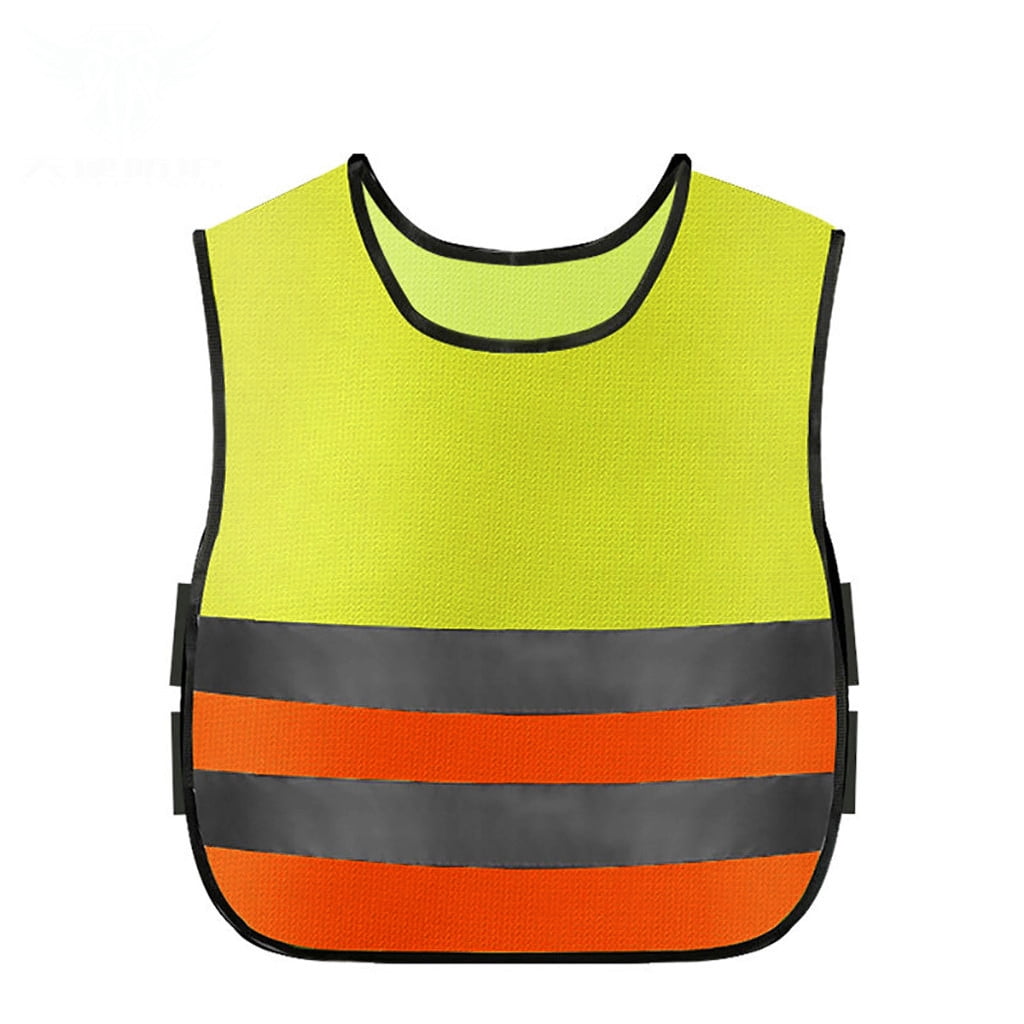 CFXNMZGR Sports Safety Kids Reflector Vest For Outdoor Night Activities