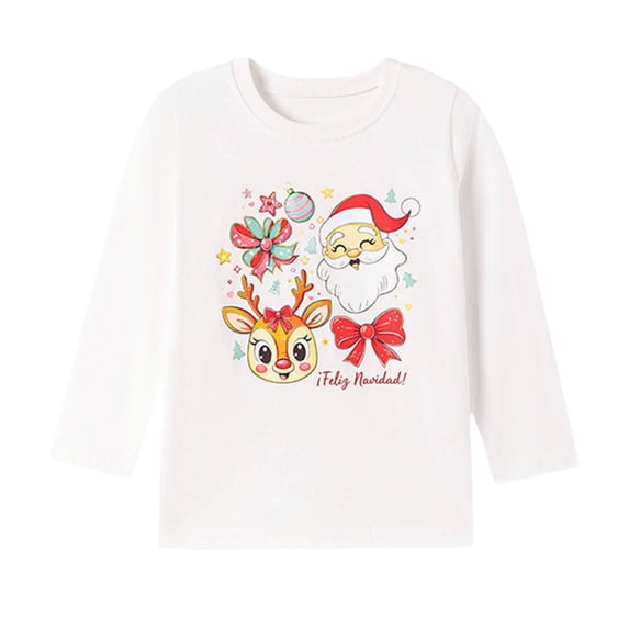 CFXNMZGR Toddler Shirt Toddler Girls' Long Sleeve Pocket Henley Tee Shirt Graphic (White,2 Years)