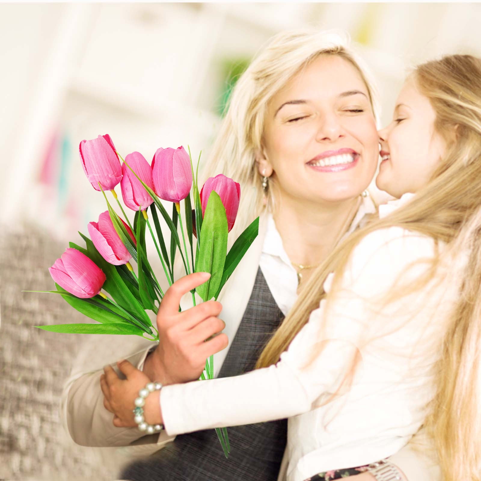 CFXNMZGR home decor artificial flowers real bridal day dimulation