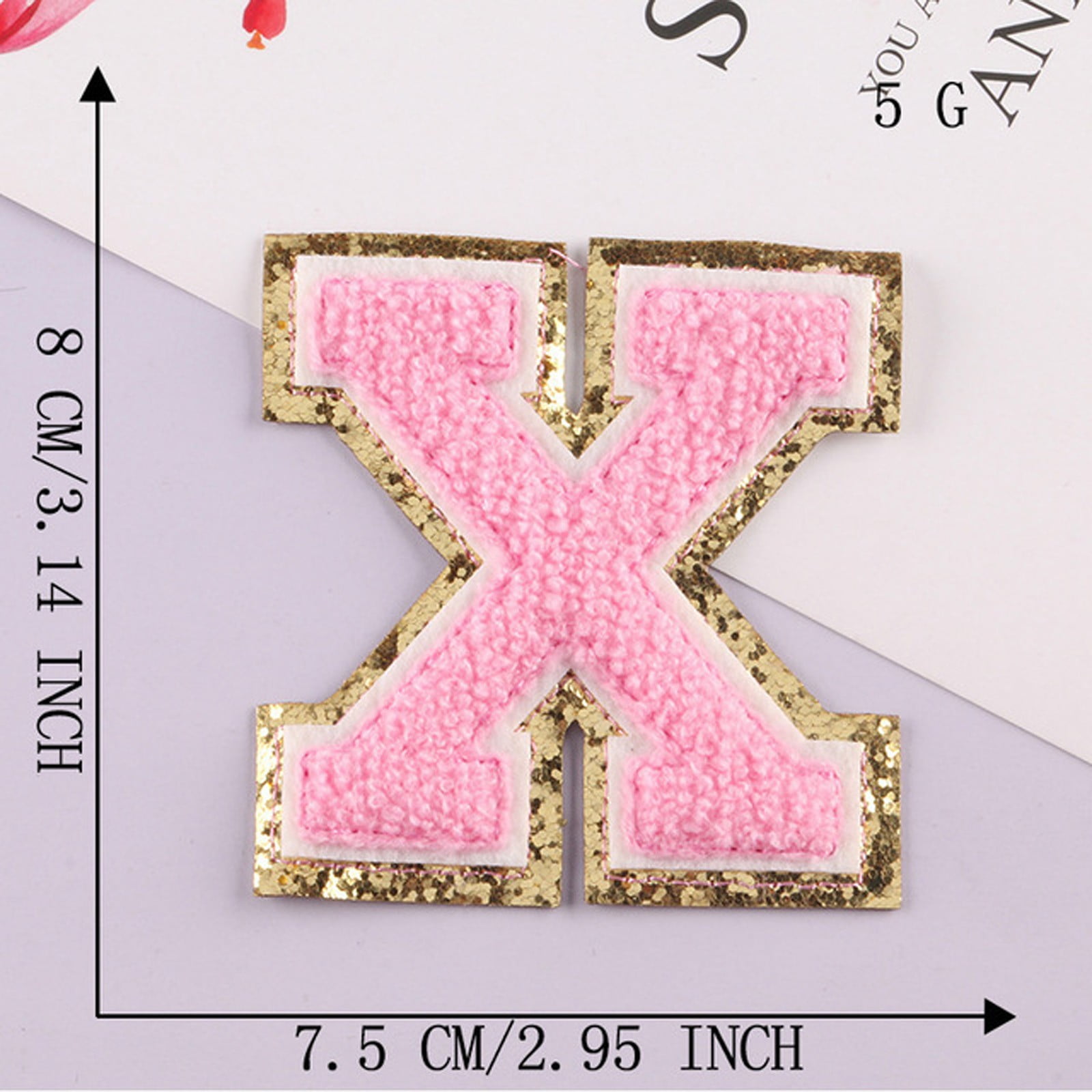 CFXNMZGR office supplies cloth embroidery accessories letter embroidery  clothing label towel computer sticker embroidery cloth embroidery english  badge patch label sticker artscrafts sewing 