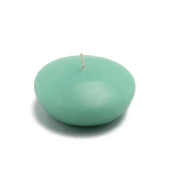 CFZ-054-6 3 in. Floating Candles, Aqua - 72 Piece