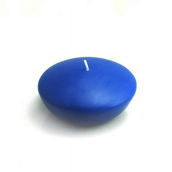 CFZ-057-6 3 in. Floating Candles, Blue - 72 Piece