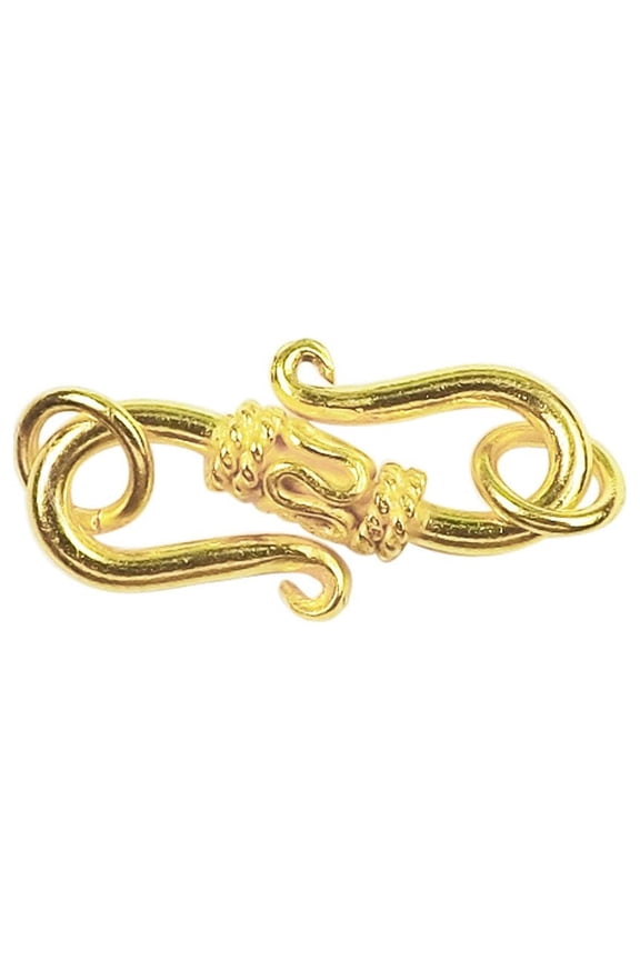 CG-112 18K Gold Overlay ''S'' Hook