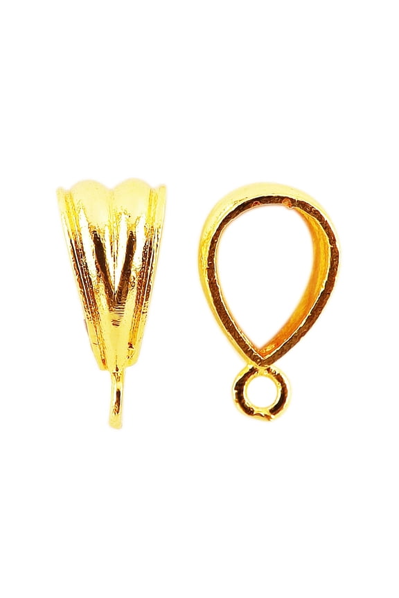CG-117 18K Gold Overlay Pendant Bail
