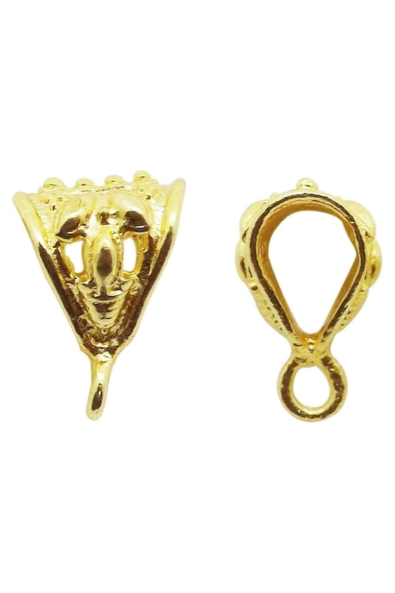 CG-119 18K Gold Overlay Pendant Bail