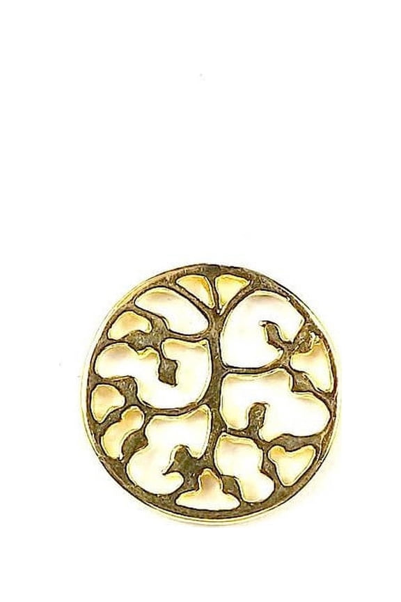 CG-304 18K Gold Overlay Tree Charm