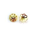thumbnail image 1 of CG-328 18K Gold Overlay Bead Cap, 1 of 2