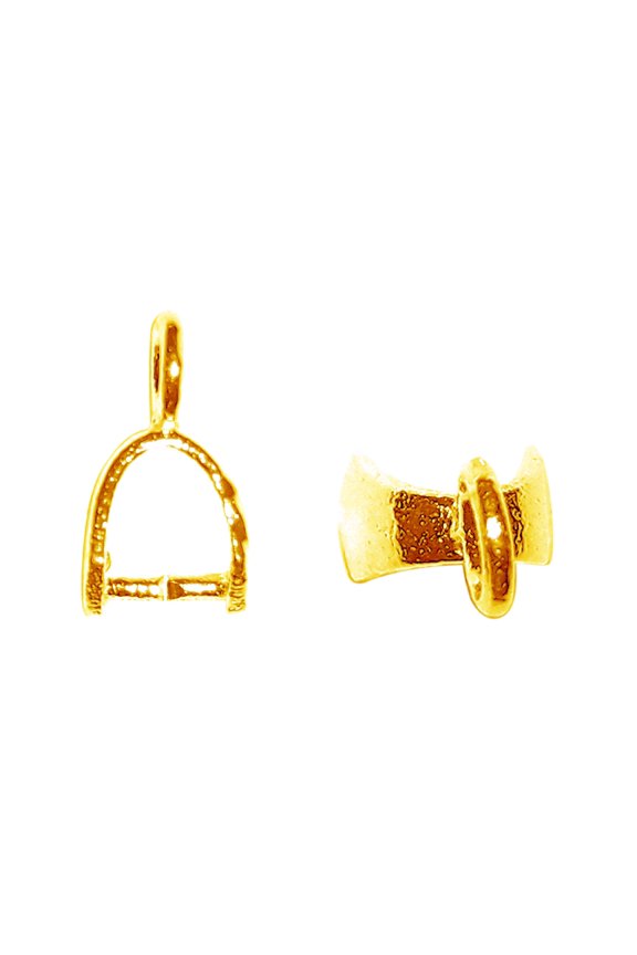 CG-520 18K Gold Overlay Pendant Bail