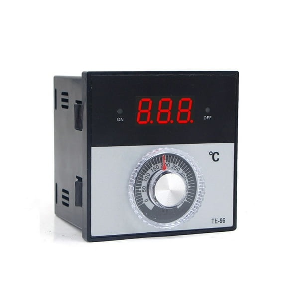CG 96*96mm Knob AC 380 24V 0- 300 400 1200 Degree K J PT100 Type Relay Digital Thermostat Display Temperature Controller ,Temperature calibrating