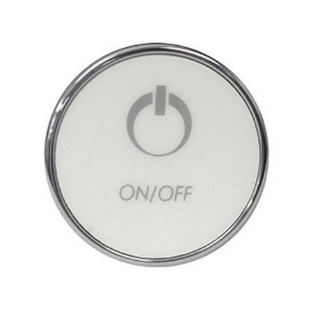 CG Air Systems CG-TMS1KR1UTV2CP TMS Round 3-Button Chrome Spaside Control for Variable Bath Pump