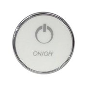 CG Air Systems CG-TMS1KR1UTV2CP TMS Round 3-Button Chrome Spaside Control for Variable Bath Pump