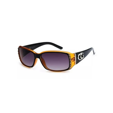 CG Eyewear Sunglasses Designer Fashion With Rhinestones Plastic Frames For Women