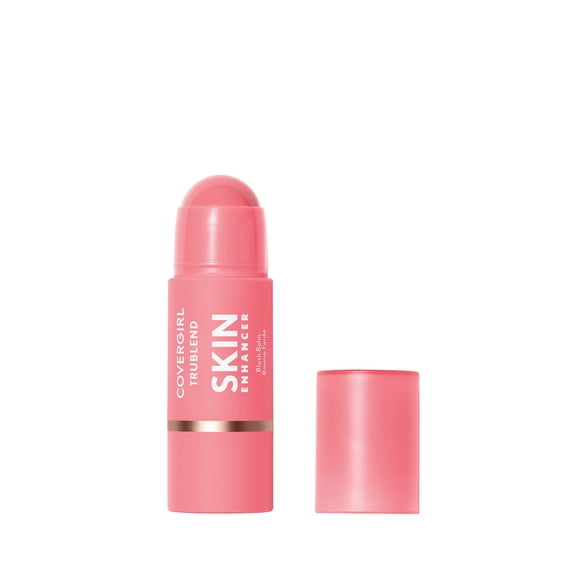COVERGIRL TruBlend Skin Enhancer Blush Balm, 200 Pink Sprinkle, Dewy Glow, 0.21 oz