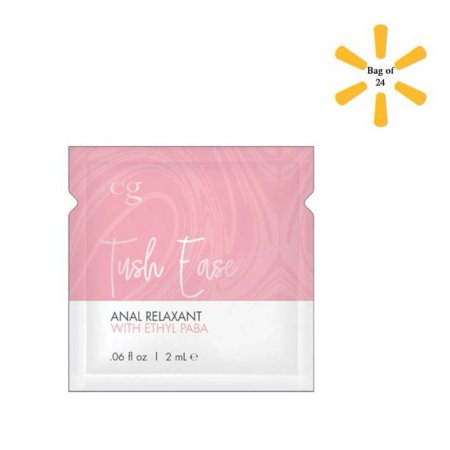 CG Tush Ease Anal Relaxant With Ethyl Paba Foil 2ml - Bag Of 24
