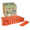 thumbnail image 1 of Clean Go Pet Waste Bag Super Ct 75 Pieces Orange, 1 of 3