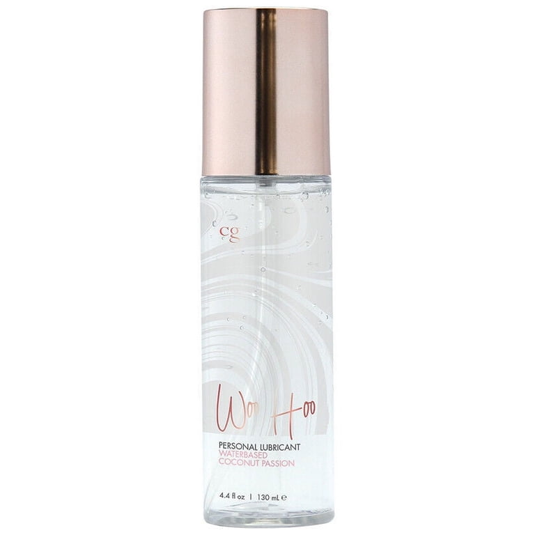 CG Woo Hoo Natural Sex Liquid | Water Based Lubricant with Hybrid Silicone,  Coconut, Pure H2O - Walmart.com