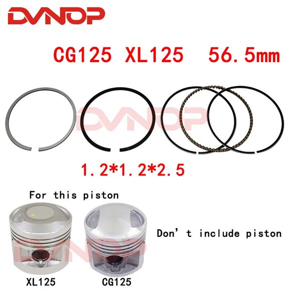 CG125 (56.5mm)-Motorcycle Piston Ring