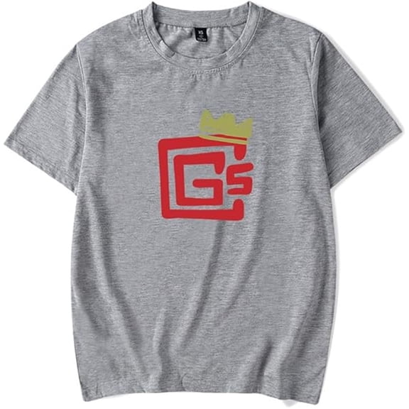 CG5 Lonely King 90s Vintage T-shirt Summer Classic Print Short Sleeve Unisex Fun Clothing