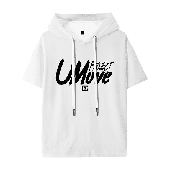 CG5 Merch Project UMove Hooded T-shirt Women Men Short Sleeve Tee Casual Fashion Tops