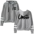 thumbnail image 1 of CG5 Project U Move Hoodie Pullover Sweatshirt Long Sleeve Pocketless Unisex Fashion Clothes, 1 of 2