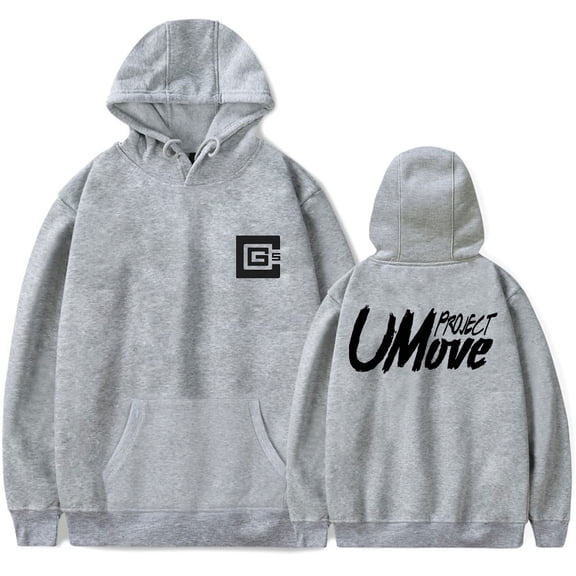 CG5 Project U Move Hoodie Women Men Hooded Sweatshirt Long Sleeve Streetwear Pullover Clothes
