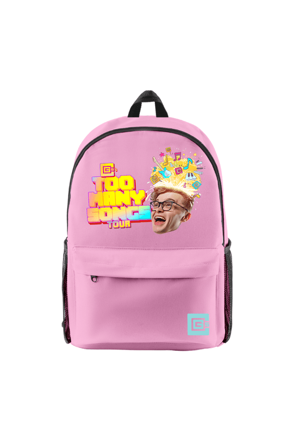 CG5 Too Many Songs Tour Backpack Women Men Fashion Shoulders Bag Casual Daypacks Travel Bags