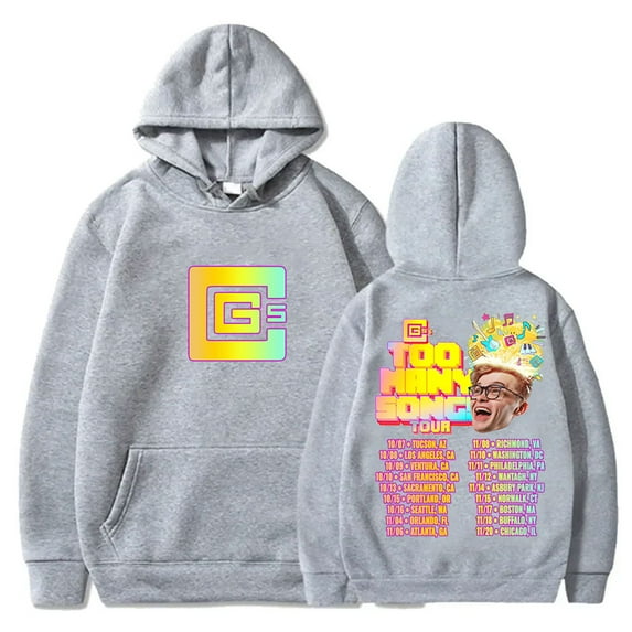 CG5 Too Many Songs Tour Merch Hoodies Cosplay Women Men Fashion Long Sleeve Sweatshirts