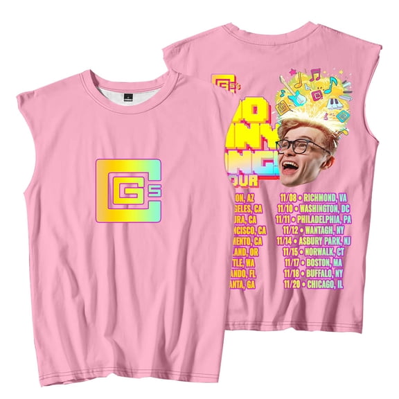 CG5 Too Many Songs Tour Merch Sleeveless T-Shirts Tank Tops Women Men Streetwear Tee