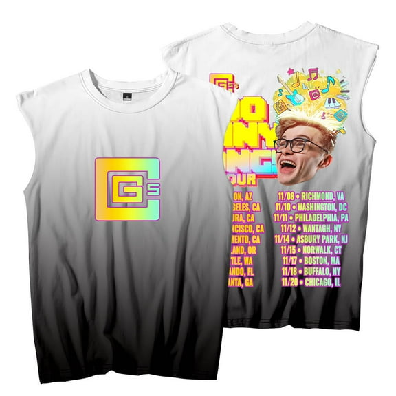 CG5 Too Many Songs Tour Merch Sleeveless T-Shirts Tank Tops Women Men Streetwear Tee