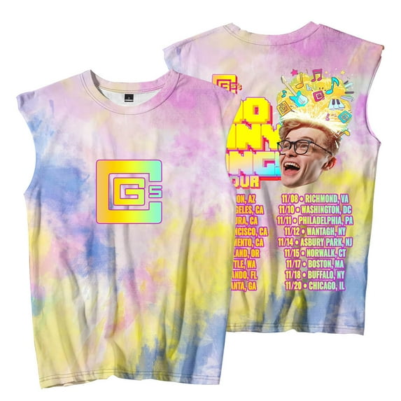 CG5 Too Many Songs Tour Merch Sleeveless T-Shirts Tank Tops Women Men Streetwear Tee