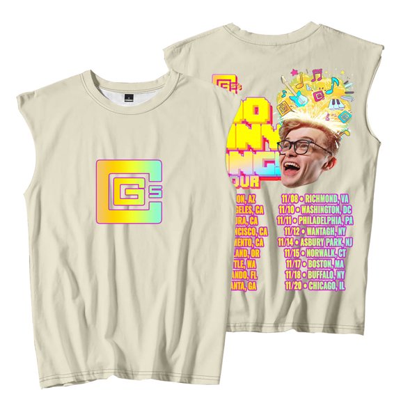 CG5 Too Many Songs Tour Merch Sleeveless T-Shirts Tank Tops Women Men Streetwear Tee