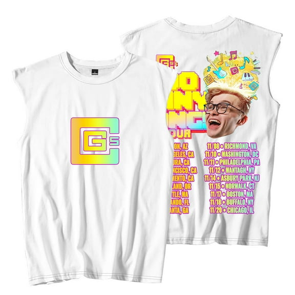 CG5 Too Many Songs Tour Merch Sleeveless T-Shirts Tank Tops Women Men Streetwear Tee