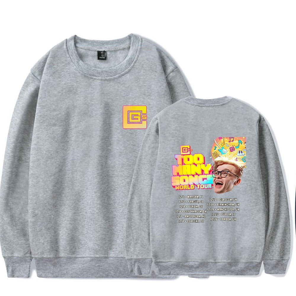 CG5 Too Many Songs Tour World Tour 2025 Merch Long Sleeve Crewneck ...
