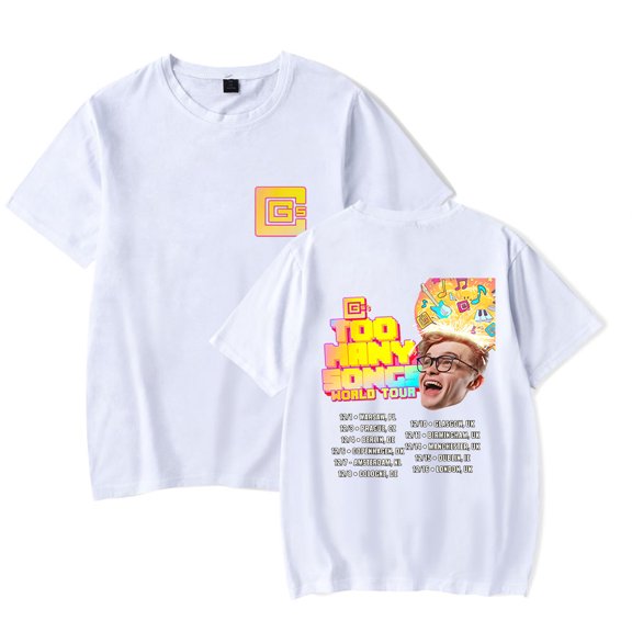 CG5 Too Many Songs Tour World Tour 2025 T-Shirt For Women/Men Unisex Short Sleeve Tshirt Tee Streetwear