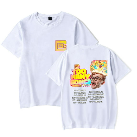 CG5 Too Many Songs Tour World Tour 2025 T-Shirt For Women/Men Unisex Short Sleeve Tshirt Tee Streetwear