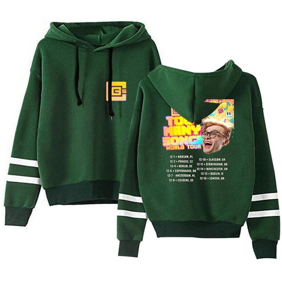 CG5 Too Many Songs World Tour 2025 Hoodies Merch For Men/Women Unisex Long Sleeve Pullover Streetwear