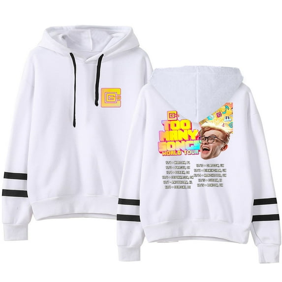 CG5 Too Many Songs World Tour 2025 Hoodies Merch For Men/Women Unisex Long Sleeve Pullover Streetwear
