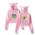 CG5 Under The Spotlight Tour 2025 Cat Ear Hoodie Funny Short Sweatshirt Hip Hop Top