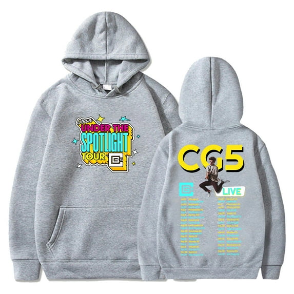CG5 Under The Spotlight Tour Hoodie Long Sleeve Streetwear Women Men Hooded Sweatshirt