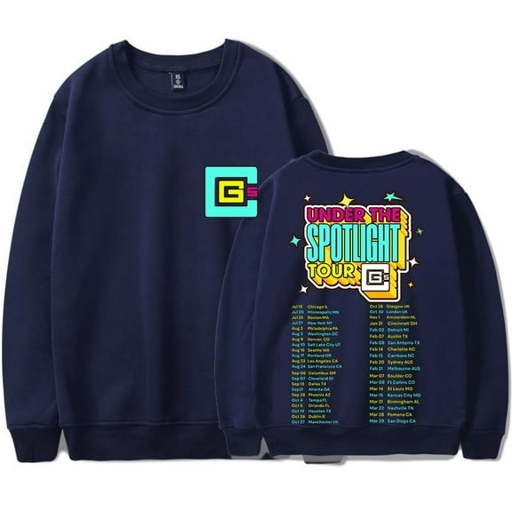 CG5 Under The Spotlight Tour Logo Merch Crewneck Sweatshirts Cosplay Unisex Fashion Long Sleeve Top