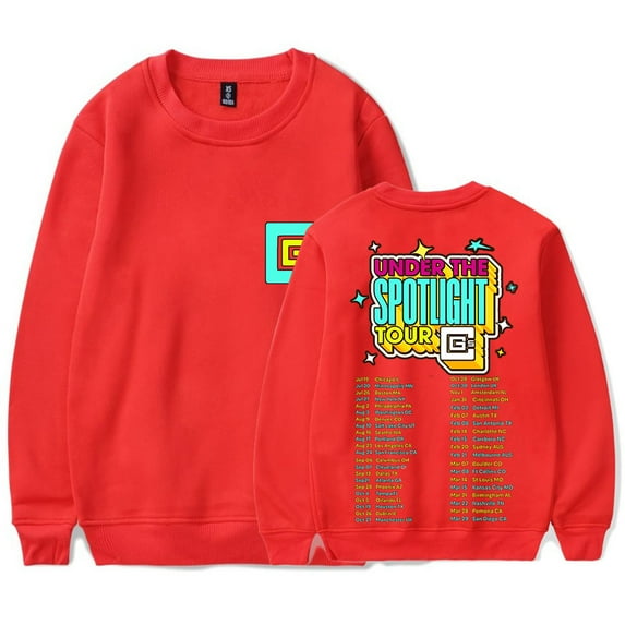 CG5 Under The Spotlight Tour Logo Merch Crewneck Sweatshirts Cosplay Unisex Fashion Long Sleeve Top